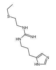 1-(2-ethylsulfanylethyl)-2-[3-(1H-imidazol-5-yl)propyl]guanidine结构式