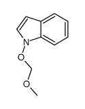 1-(methoxymethoxy)indole结构式