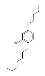 5-butoxy-2-heptylphenol Structure