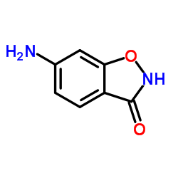 1,2-Benzisoxazol-3(2H)-one,6-amino-(9CI) Structure