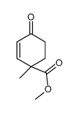 methyl 1-methyl-4-oxocyclohex-2-ene-1-carboxylate结构式