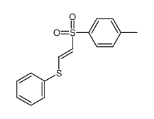 1-methyl-4-(2-phenylsulfanylethenylsulfonyl)benzene结构式