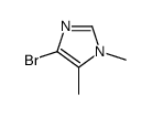 4-溴-1,5-二甲基咪唑结构式