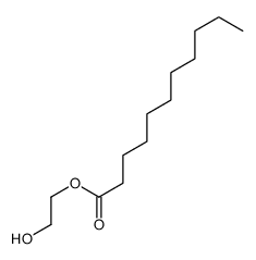 2-hydroxyethyl undecanoate结构式