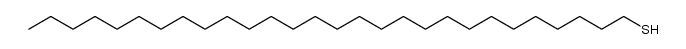 octacosane-1-thiol Structure