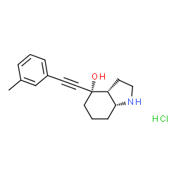 (3AR,4S,7AR)-4-(间甲苯乙炔基)八氢-1H-吲哚-4-醇盐酸盐图片