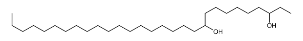 nonacosane-3,10-diol Structure