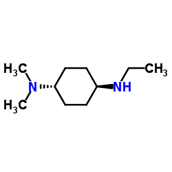 trans-N'-Ethyl-N,N-dimethyl-1,4-cyclohexanediamine结构式