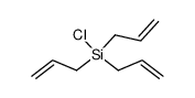 Chlorotriallylsilane Structure