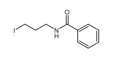 N-(3-iodo-propyl)-benzamide结构式