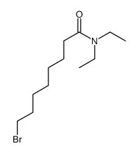 8-bromo-N,N-diethyloctanamide Structure