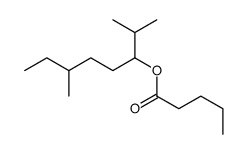 2,6-dimethyloctan-3-yl pentanoate Structure