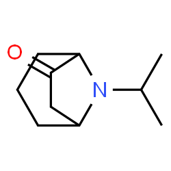 8-Azabicyclo[3.2.1]octan-6-one,8-(1-methylethyl)-(9CI) Structure