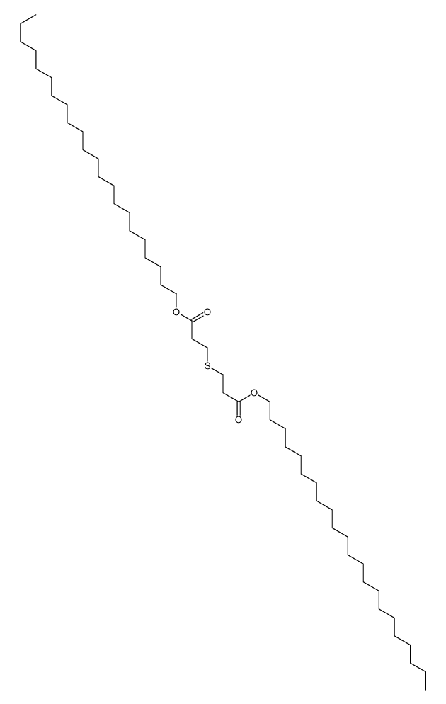 docosyl 3-(3-docosoxy-3-oxopropyl)sulfanylpropanoate Structure