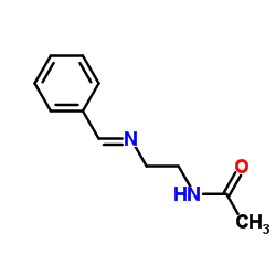 Acetamide,N-[2-[(phenylmethylene)amino]ethyl]- structure