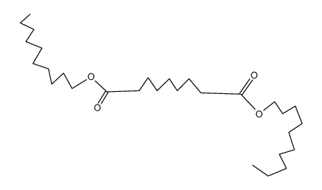 Azelainsaeure-didecylester Structure