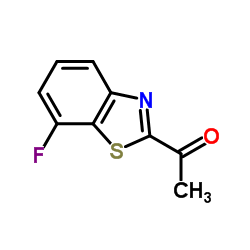 Ethanone, 1-(7-fluoro-2-benzothiazolyl)- (9CI)结构式