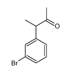 3-(3-bromophenyl)butan-2-one Structure