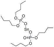 Bis(dibutoxyphosphinyloxy)tin(II) structure