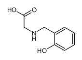 2-[(2-hydroxyphenyl)methylamino]acetic acid结构式