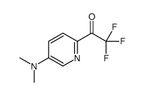 Ethanone, 1-[5-(dimethylamino)-2-pyridinyl]-2,2,2-trifluoro- (9CI) Structure