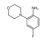 2-(4-吗啉基)-4-氟苯胺图片