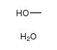 methanol, dihydrate Structure