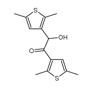 1,2-bis(2,5-dimethyl-3-thienyl)-2-hydroxyethanone结构式