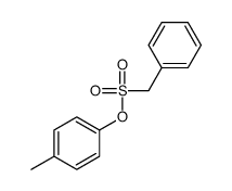 (4-methylphenyl) phenylmethanesulfonate Structure