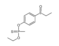 ethoxy-(4-ethylsulfinylphenoxy)-methyl-sulfanylidene-λ5-phosphane结构式