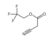 2,2,2-Trifluoroethyl2-cyanoacetate Structure
