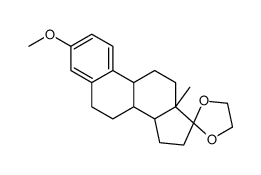 3-O-Methyl Estrone 17-(Ethanediyl Ketal) structure