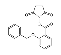 (2,5-dioxopyrrolidin-1-yl) 2-phenylmethoxybenzoate结构式