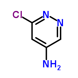 6-Chloro-4-pyridazinamine structure