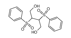 2,3-bis(phenylsulfonyl)butane-1,4-diol结构式
