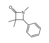 1,3,3-trimethyl-4-phenylazetidin-2-one picture