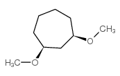 cis-1,3-Dimethoxycycloheptane结构式