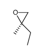 (2R)-2-ethyl-2-methyloxirane Structure