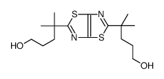 4-[5-(5-hydroxy-2-methylpentan-2-yl)-[1,3]thiazolo[5,4-d][1,3]thiazol-2-yl]-4-methylpentan-1-ol Structure