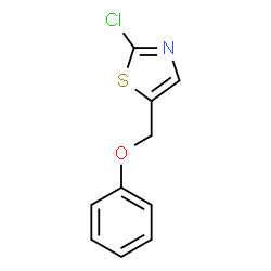 2-氯-5-(苯氧基甲基)噻唑结构式