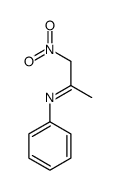 1-nitro-N-phenylpropan-2-imine结构式