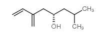 (S)-(-)-2-甲基-6-次甲基-7-辛烯-4-醇结构式