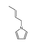 1H-Pyrrole,1-(2-butenyl)-,(E)-(9CI) structure
