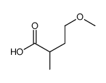 4-methoxy-2-methylbutanoic acid结构式