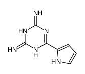 6-(1H-pyrrol-2-yl)-1,3,5-triazine-2,4-diamine Structure