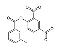 (2,4-dinitrophenyl) 3-methylbenzoate结构式