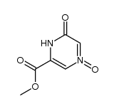 methyl 1,6-dihydro-6-oxo-2-pyrazinecarboxylate 4-oxide结构式