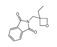 2-[(3-ethyloxetan-3-yl)methyl]isoindole-1,3-dione结构式