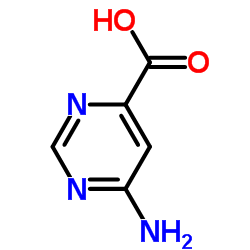 6-Aminopyrimidine-4-carboxylic acid Structure