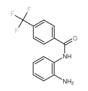 2'-amino-4-trifluoromethylbenzanilide结构式
